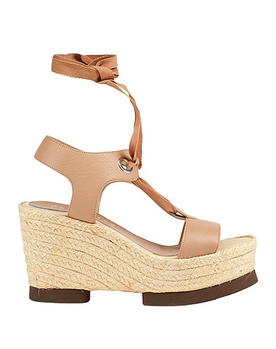 PALOMITAS by PALOMA BARCELÓ Espadrilles Taupe Leather