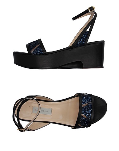 L' AUTRE CHOSE Sandals Black Soft Leather