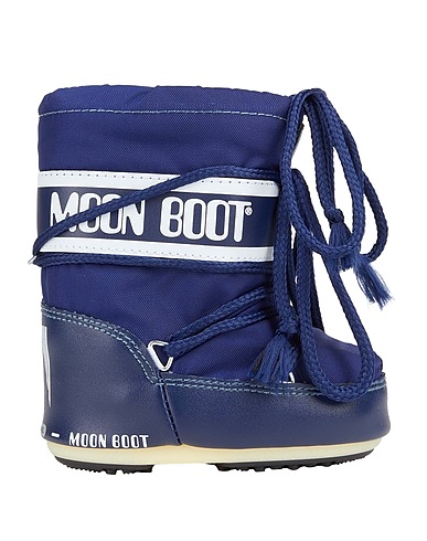 MOON BOOT Scarpe MOON BOOT MINI NYLON               
 Blu notte Fibre Tecniche, Gomma