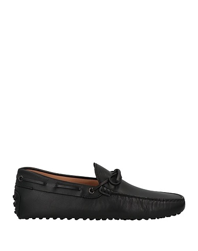 TOD'S Loafers Black Soft Leather