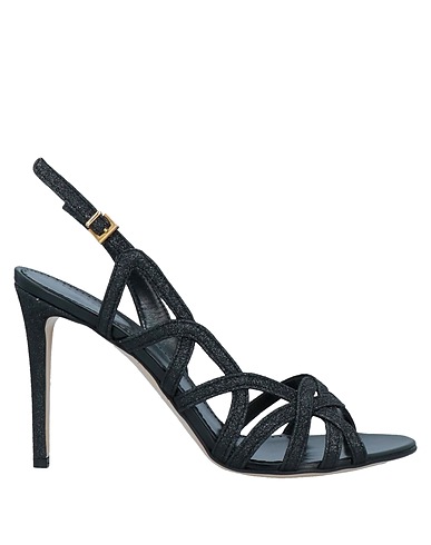MARIA CRISTINA Sandals Black Soft Leather