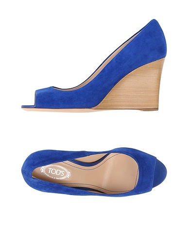 TOD'S Pump Blue Leather