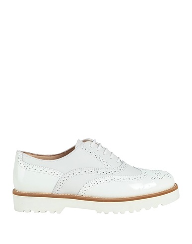 HOGAN Laced shoes White Leather
