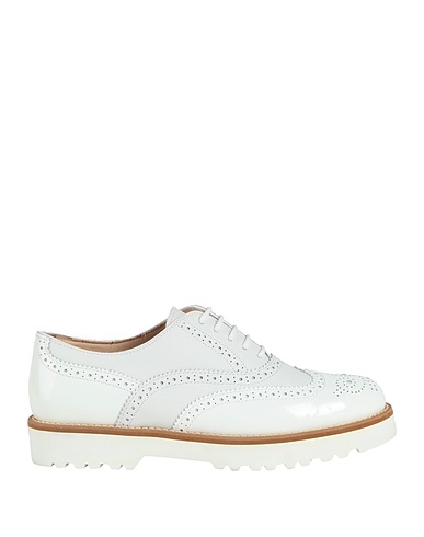 HOGAN | White Women‘s Laced Shoes | YOOX