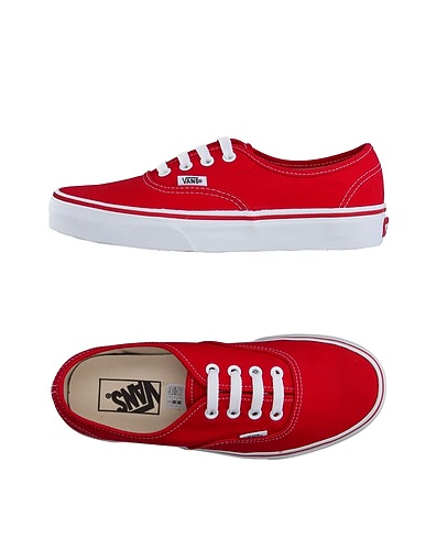 Vans Sneakers In Red