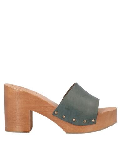 Antidoti Mules And Clogs In Military Green