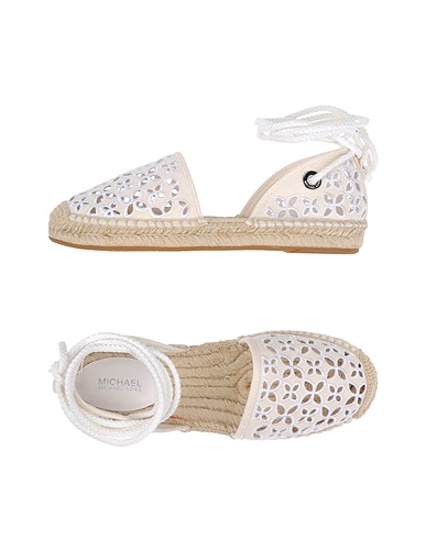 MICHAEL MICHAEL KORS Espadrilles White Textile fibres