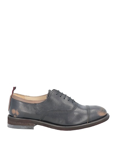 SMITH'S AMERICAN Laced shoes Black Leather