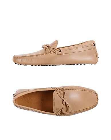 TOD'S Loafers Sand Leather