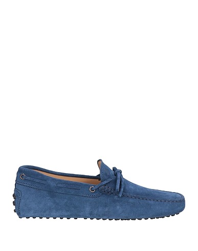 TOD'S Loafers Blue Leather