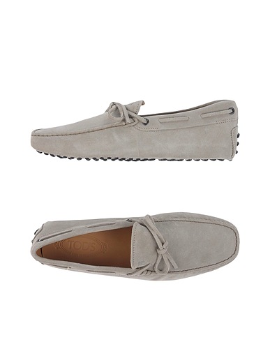 TOD'S Loafers Grey Leather