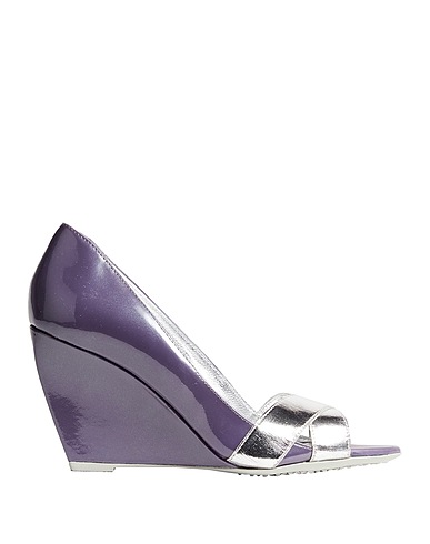 HOGAN Décolleté Viola Pelle, Fibre tessili