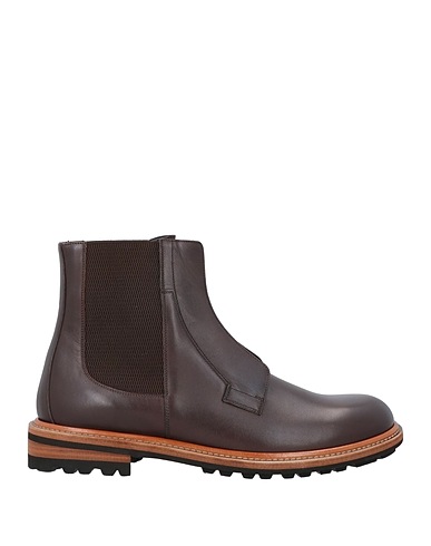 DOLCE&GABBANA Ankle boot Chocolate brown 100% Calfskin