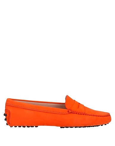 TOD'S Loafers Rust Soft Leather