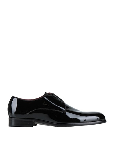 DOLCE&GABBANA Laced shoes Black 100% Calfskin