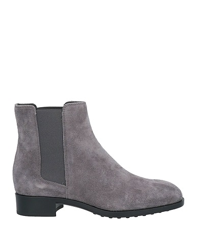 TOD'S Ankle boot Grey Soft Leather