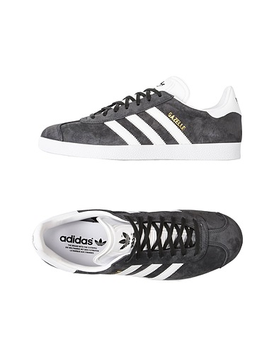 ADIDAS ORIGINALS Sneakers GAZELLE
 Grau Leder, Gummi