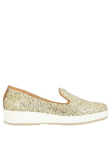 CARMENS Loafers Gold Textile fibres