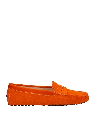 TOD'S Loafers Orange Calfskin