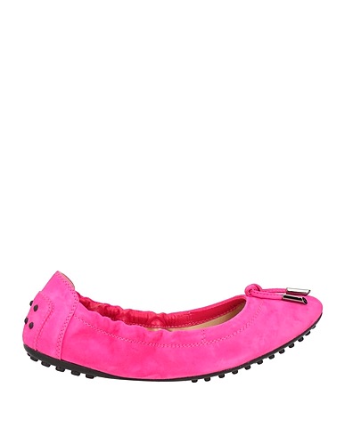 TOD'S Ballet flats Magenta Leather