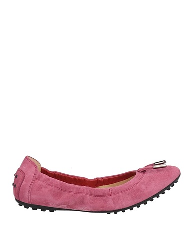 TOD'S Ballet flats Mauve Leather