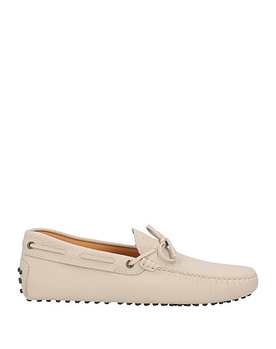 TOD'S Loafers Light grey Leather
