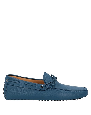 TOD'S Loafers Blue Leather