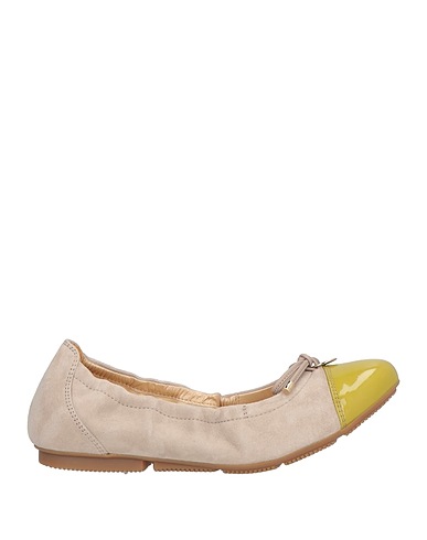 HOGAN Ballet flats Grey Leather
