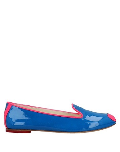 KATIE GRAND LOVES HOGAN Loafers Blue Leather
