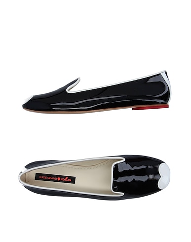 Katie Grand Loves Hogan Ballet Flats In Black
