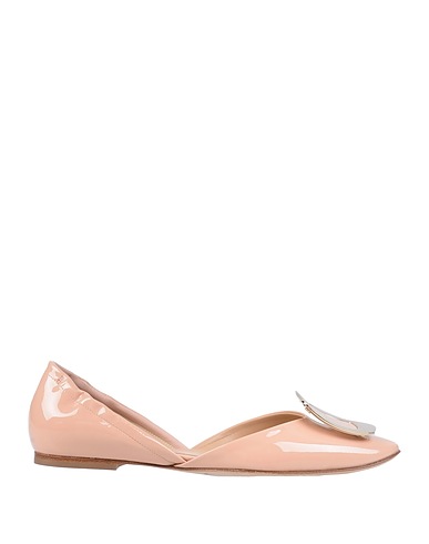 ROGER VIVIER Ballet flats Blush Soft Leather