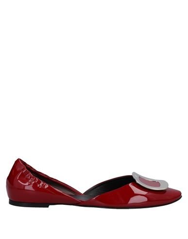 Roger Vivier Ballet Flats In Red