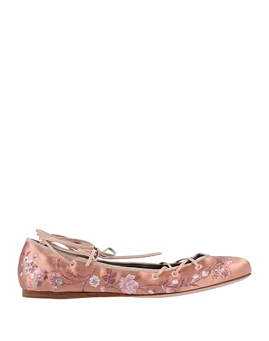 ETRO Ballet flats Antique rose Textile fibres