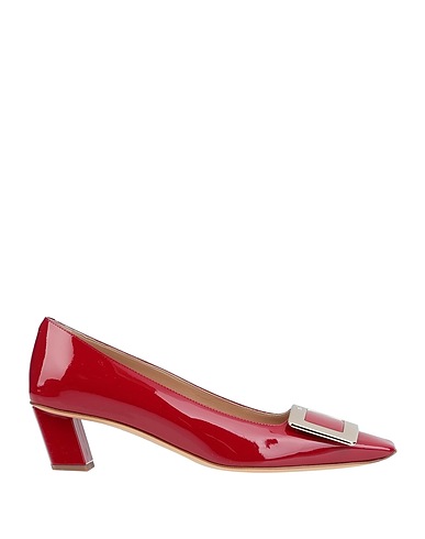 ROGER VIVIER Pump Red Soft Leather