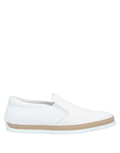 TOD'S Espadrilles White Leather