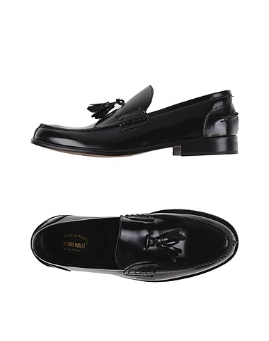 BRUNO VERRI Loafers Black Leather