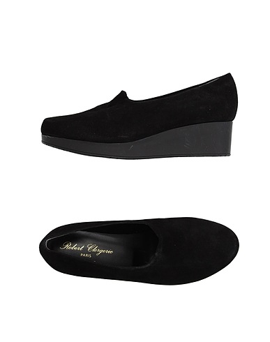 ROBERT CLERGERIE Loafers Black Leather