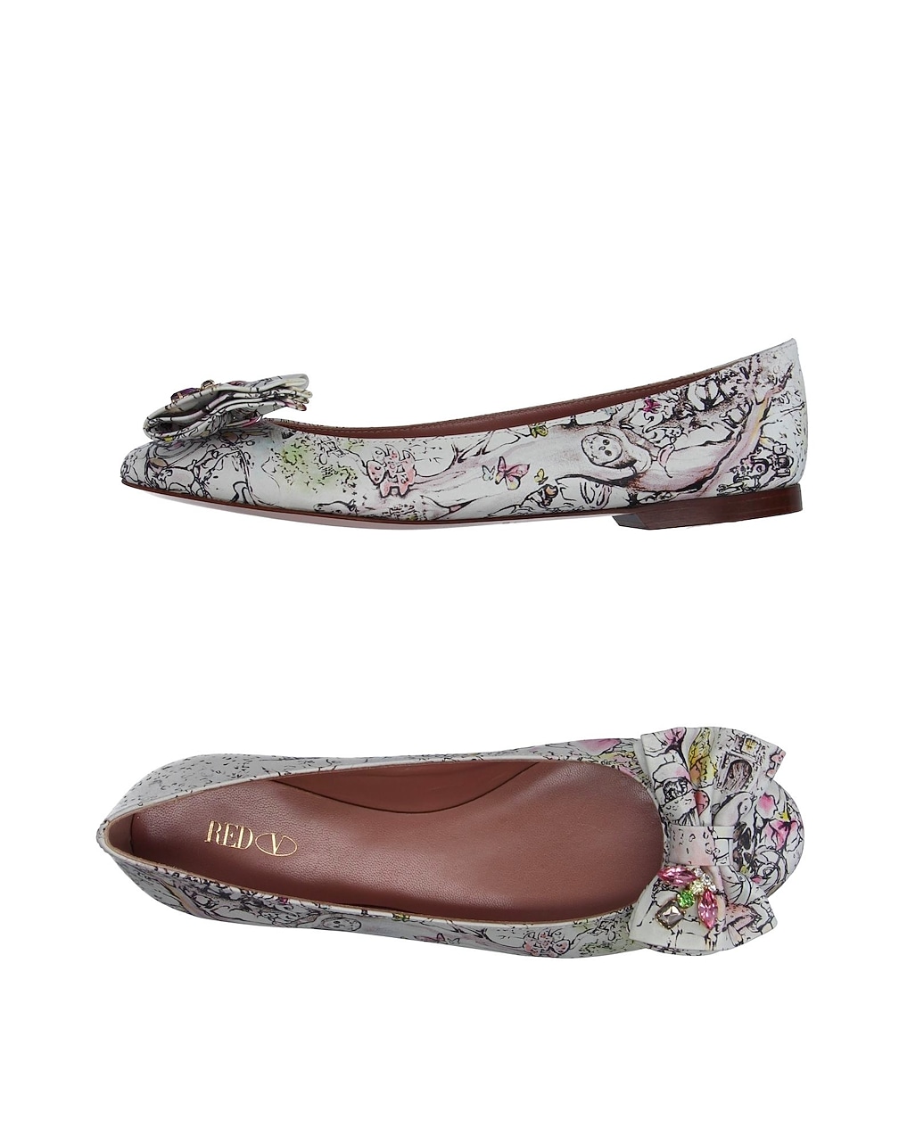 RED(V) - Ballet flats