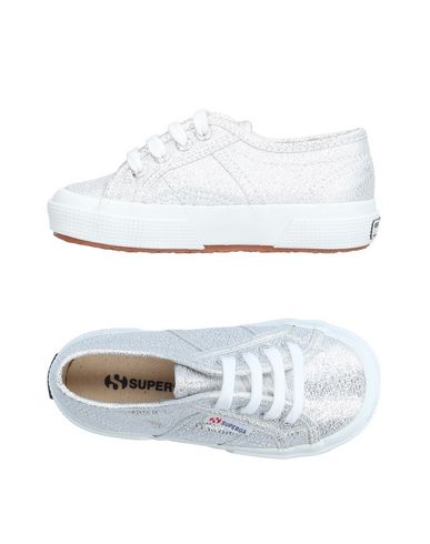 superga kids silver