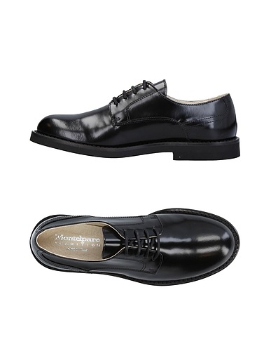 MONTELPARE TRADITION Formal shoes Black Soft Leather