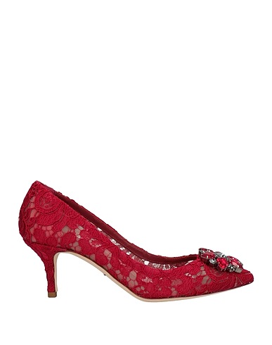 DOLCE&GABBANA Court Burgundy 58% Viscose, 33% Cotton, 5% Silk, 4% Polyamide