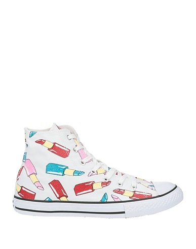 CONVERSE Canvas trainers  CT AS Hi Canvas Print
 White Textile fibres
