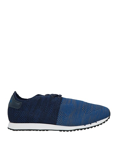 DIADORA HERITAGE Sneakers Blue Textile fibers, Leather