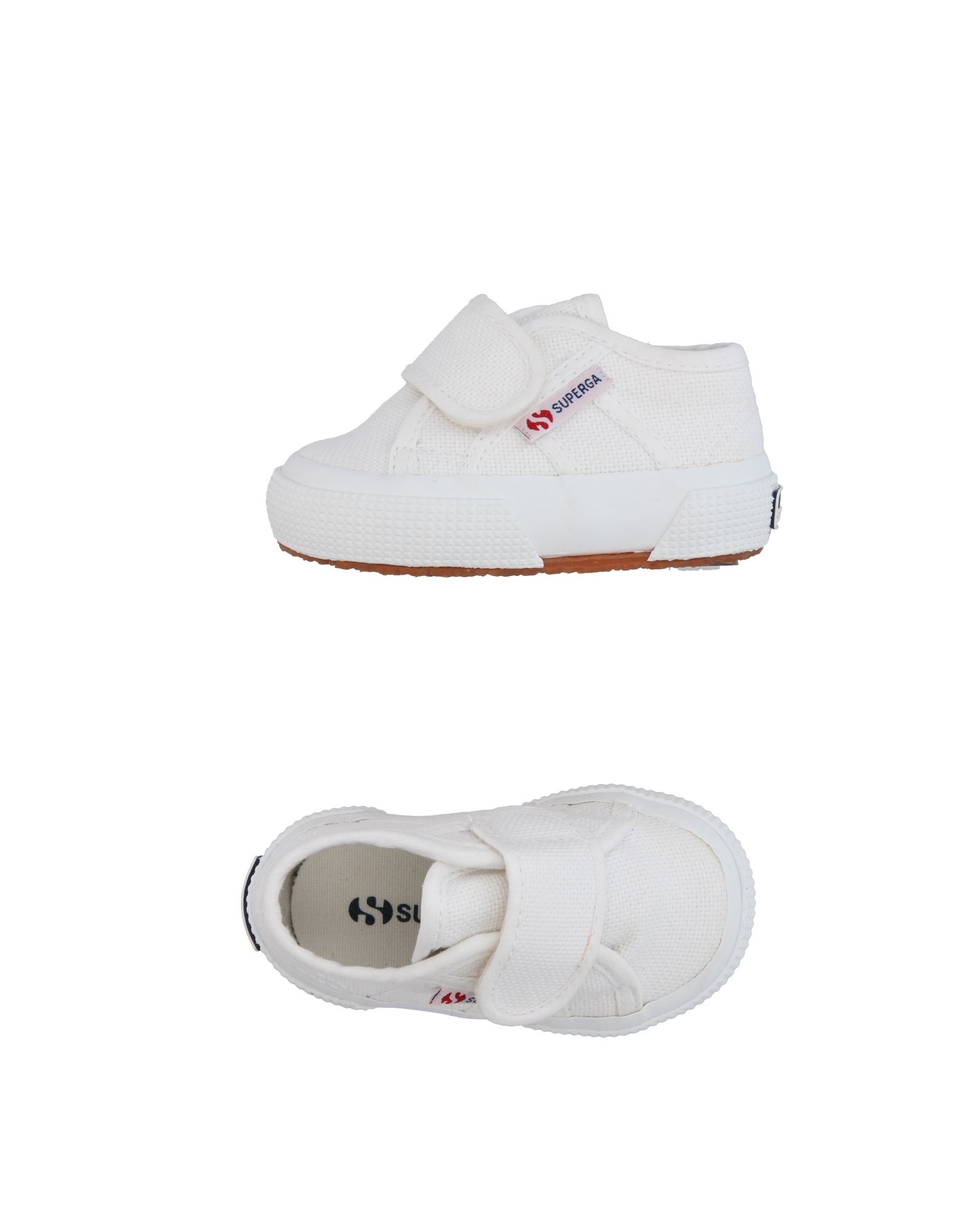 superga white velcro