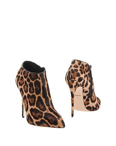 DOLCE&GABBANA Ankle boot Camel 94% Calfskin, 6% Lambskin