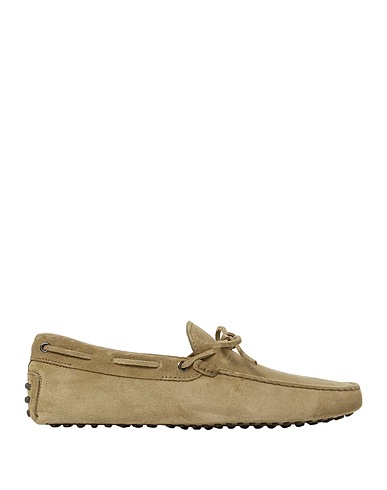 TOD'S Mocassins Vert militaire Cuir