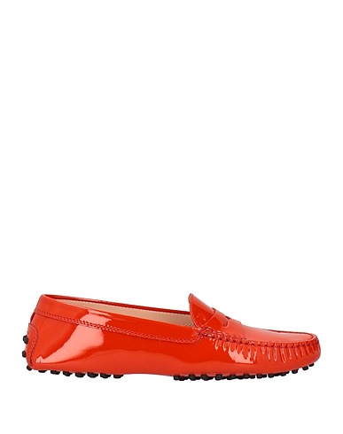 TOD'S Loafers Rust Soft Leather