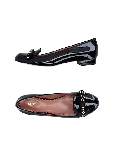 RED(V) Loafers Black Soft Leather