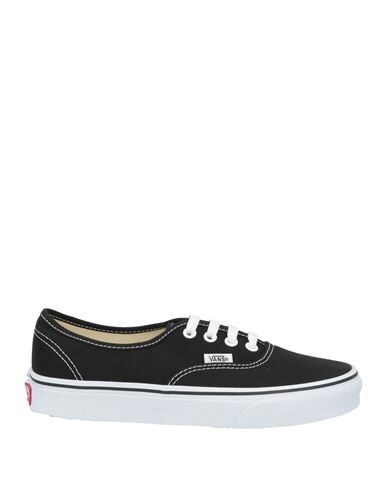 Shop Vans Woman Sneakers Black Size 7.5 Textile Fibers