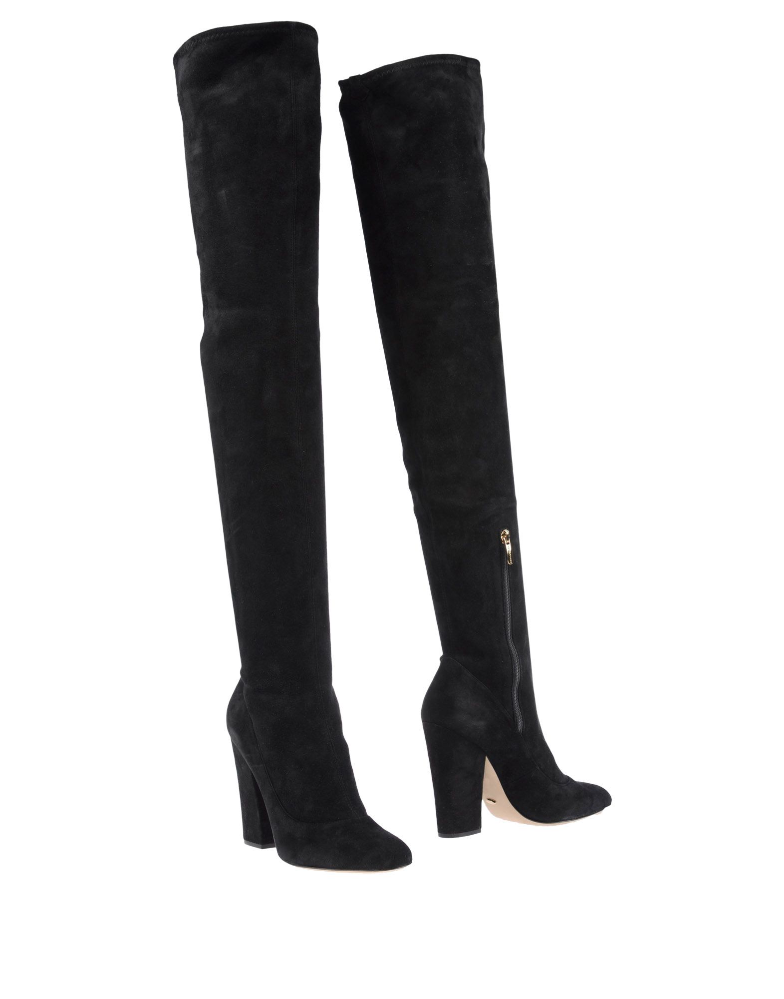 SERGIO ROSSI SERGIO ROSSI WOMAN BOOT BLACK SIZE 6 LEATHER